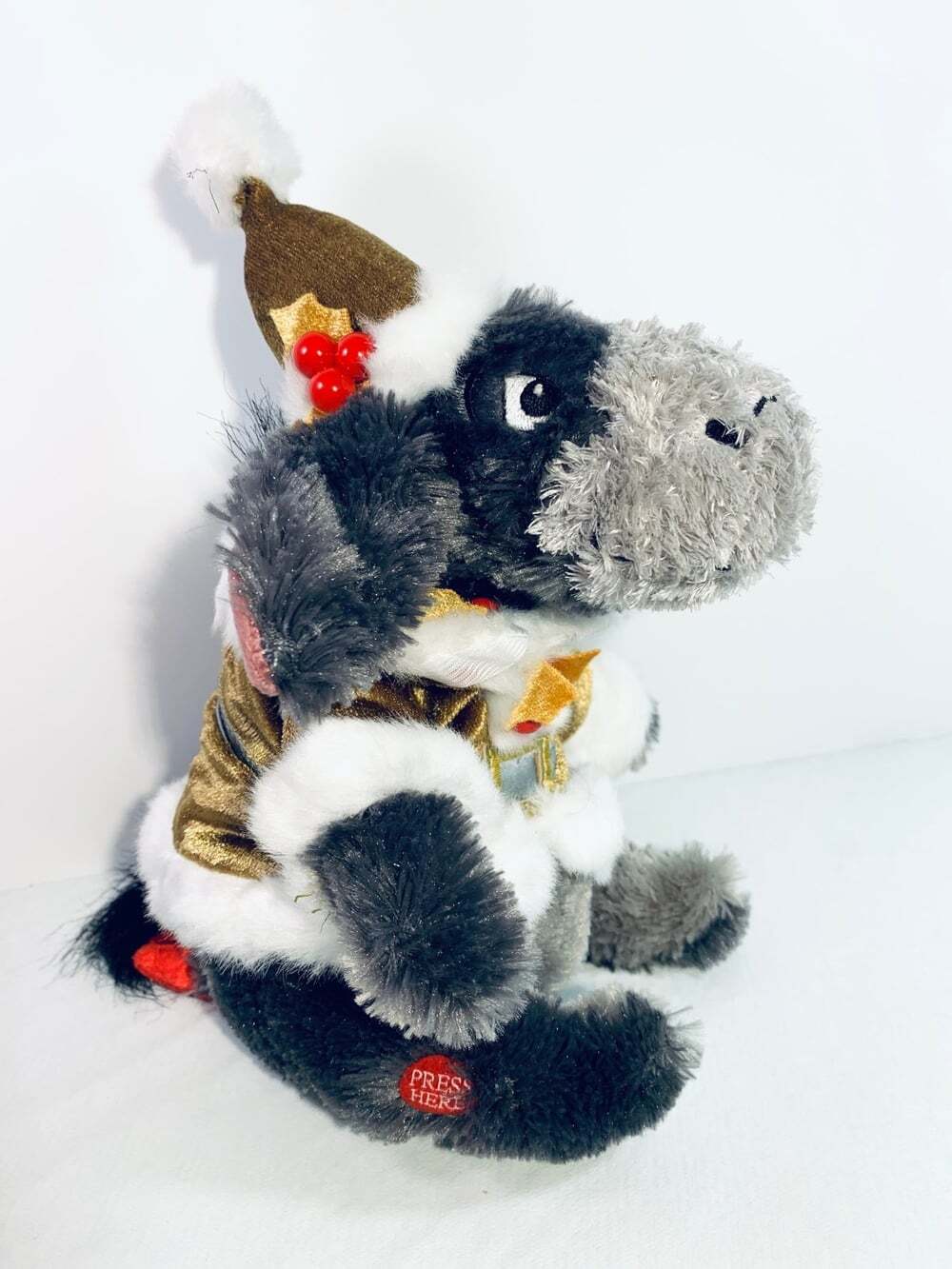 2005 Eeyore Christmas Plush